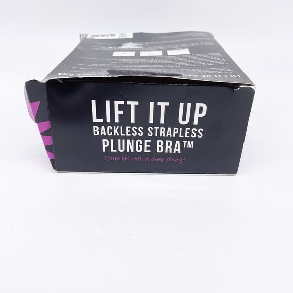 Fashion Forms Lift It Up Nude Backless Strapless Plunge Bra Size A Cup - Picture 5 of 7